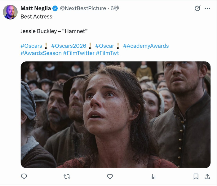 开云APP下载-杰西·巴克利凭《哈姆奈特》获奥斯卡最佳女主角|TNA|杰西-巴克利_新浪新闻